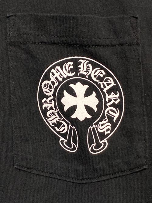 CHROME HEARTS（クロムハーツ）CHROME HEARTS (クロムハーツ) Made In Hollywood T-shirt ブラック サイズ:Lの古着・服飾アイテム