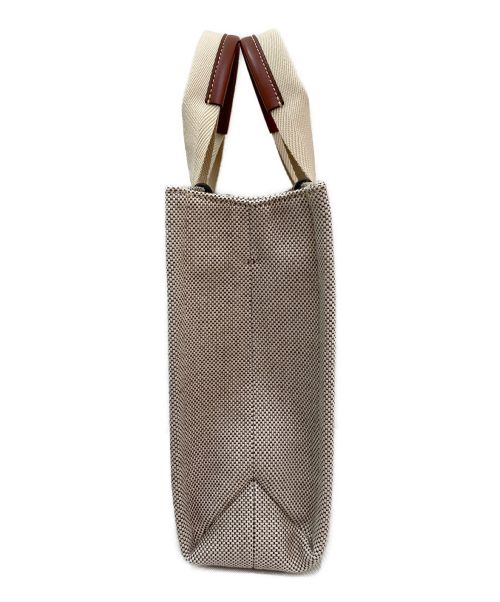 Chloe（クロエ）Chloe (クロエ) WOODY LOGO スモール アイボリー×ブラウン サイズ:スモール 未使用品の古着・服飾アイテム