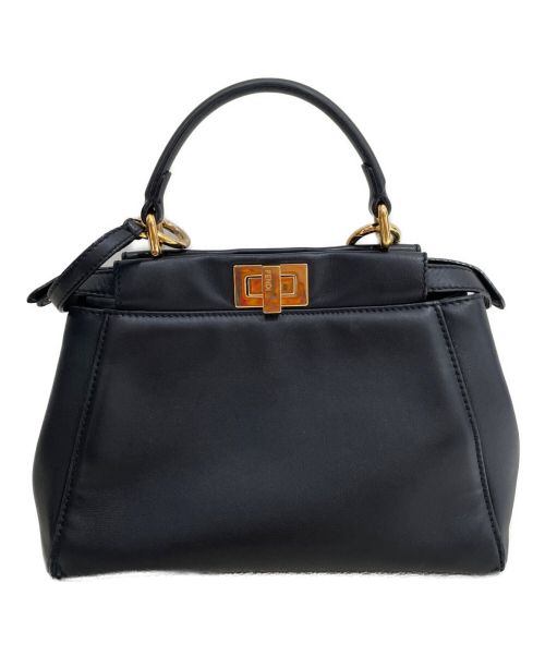 FENDI（フェンディ）FENDI (フェンディ) ピーカブースモール ブラック サイズ:スモールの古着・服飾アイテム