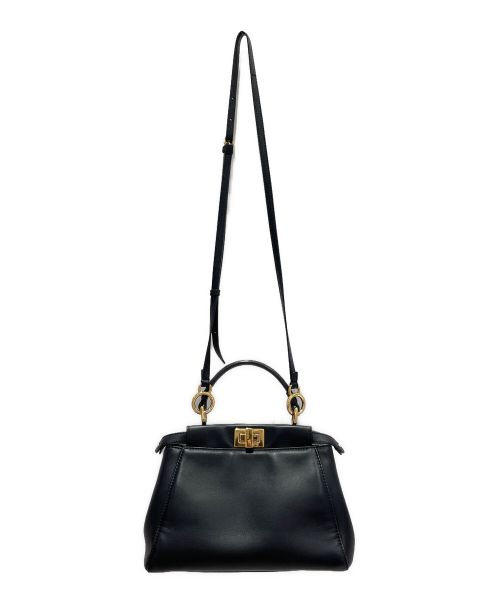 FENDI（フェンディ）FENDI (フェンディ) ピーカブースモール ブラック サイズ:スモールの古着・服飾アイテム