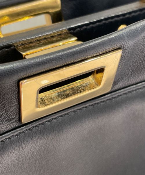 FENDI（フェンディ）FENDI (フェンディ) ピーカブースモール ブラック サイズ:スモールの古着・服飾アイテム