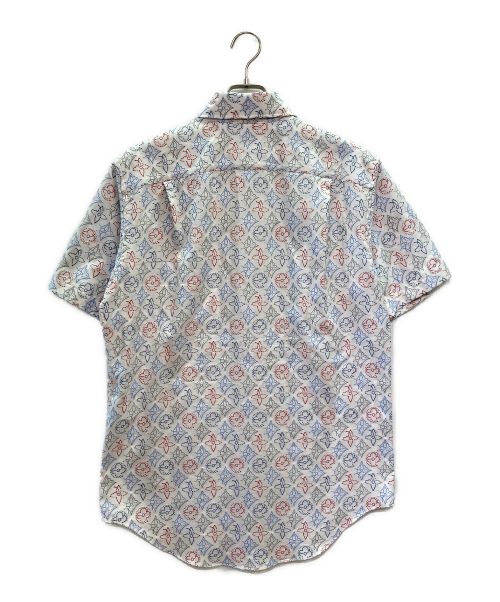 LOUIS VUITTON（ルイ ヴィトン）LOUIS VUITTON (ルイ ヴィトン) モノグラム シグネチャー半袖シャツ ホワイト サイズ:Mの古着・服飾アイテム