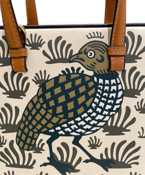 LOEWE（ロエベ）LOEWE (ロエベ) POSTAL TILE ANIMALS BAG ベージュ OCHREの古着・服飾アイテム