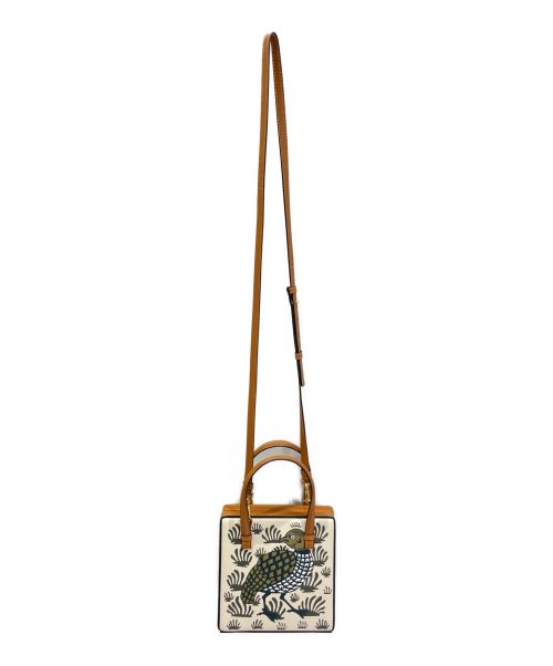 LOEWE（ロエベ）LOEWE (ロエベ) POSTAL TILE ANIMALS BAG ベージュ OCHREの古着・服飾アイテム