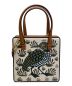 LOEWE（ロエベ）の古着「POSTAL TILE ANIMALS BAG」｜ベージュ OCHRE