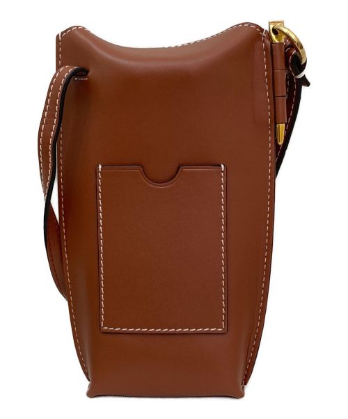 LOEWE（ロエベ）LOEWE (ロエベ) ゲートポケット アナグラム ブラウンの古着・服飾アイテム