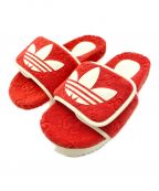 GUCCI×adidasグッチ×アディダス）の古着「GG platform sandal」｜レッド