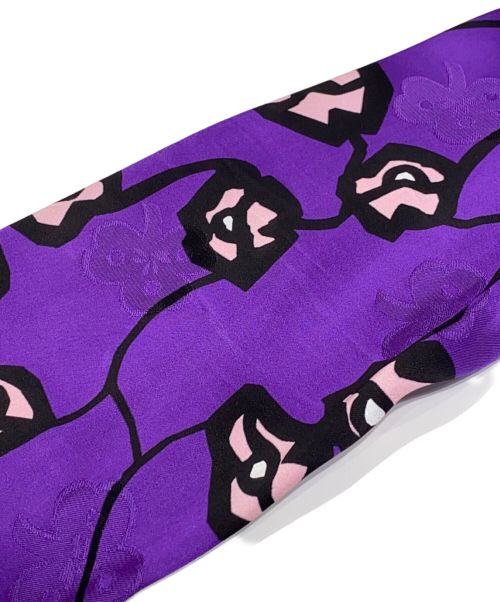 MARNI（マルニ）MARNI (マルニ) フラワープリントワンピース パープル サイズ:36の古着・服飾アイテム