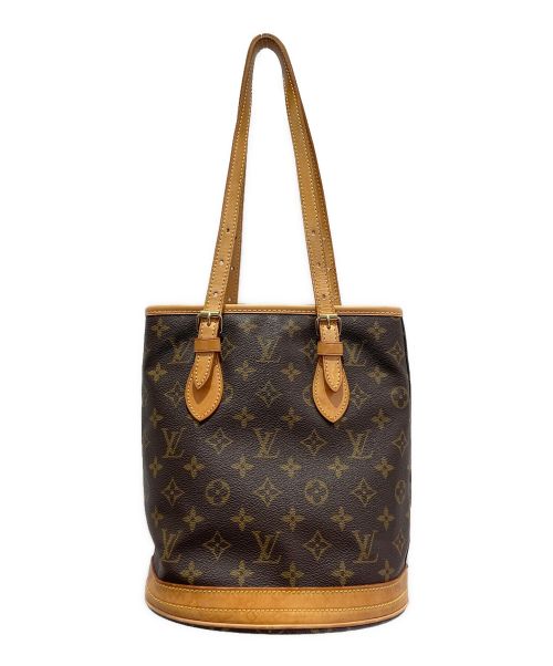 LOUIS VUITTON（ルイ ヴィトン）LOUIS VUITTON (ルイ ヴィトン) バケットPM ブラウン サイズ:PMの古着・服飾アイテム