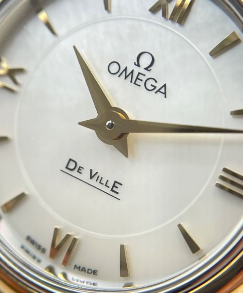 OMEGA（オメガ）OMEGA (オメガ) DE VILL﻿E PRESTIG﻿E Ref.424.20.27.60.05.001 シェル文字盤 サイズ:27.0mmの古着・服飾アイテム