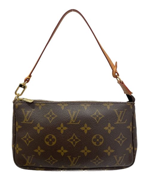 LOUIS VUITTON（ルイ ヴィトン）LOUIS VUITTON (ルイ ヴィトン) ポシェット・アクセソワール/ポーチ ブラウンの古着・服飾アイテム