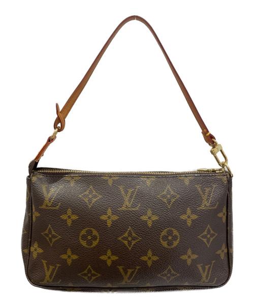 LOUIS VUITTON（ルイ ヴィトン）LOUIS VUITTON (ルイ ヴィトン) ポシェット・アクセソワール/ポーチ ブラウンの古着・服飾アイテム