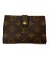 LOUIS VUITTON（ルイ ヴィトン）の古着「ポルトフォイユ・ヴィエノワ/がま口財布」｜ブラウン