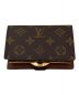 LOUIS VUITTON (ルイ ヴィトン) ポルトフォイユ・ヴィエノワ/がま口財布 ブラウン：62800円