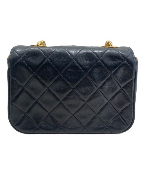 CHANEL（シャネル）CHANEL (シャネル) チェーンショルダーバッグ ブラックの古着・服飾アイテム