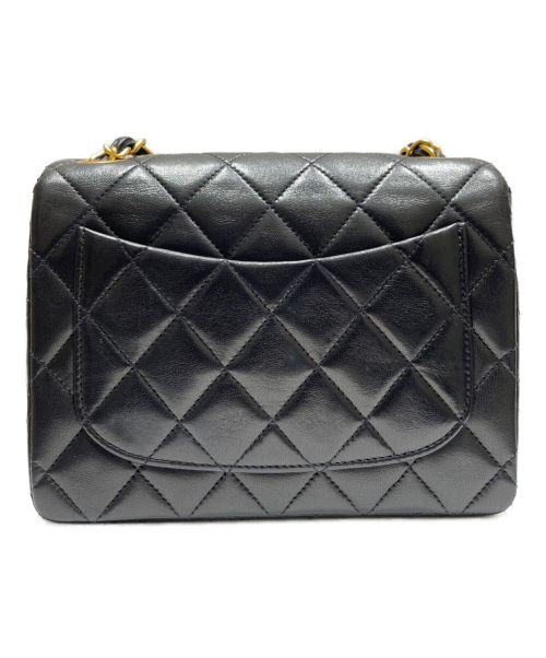 CHANEL（シャネル）CHANEL (シャネル) ミニマトラッセ ブラック サイズ:18の古着・服飾アイテム