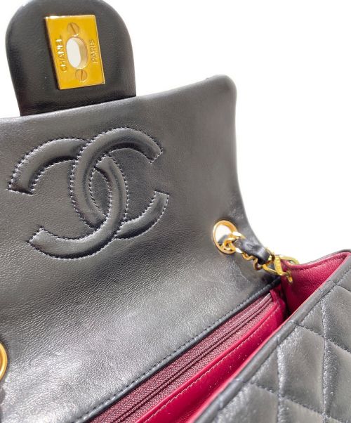 CHANEL（シャネル）CHANEL (シャネル) ミニマトラッセ ブラック サイズ:18の古着・服飾アイテム