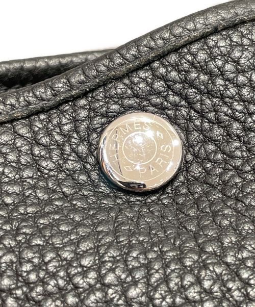 HERMES（エルメス）HERMES (エルメス) ガーデンパーティPM ブラック サイズ:PMの古着・服飾アイテム