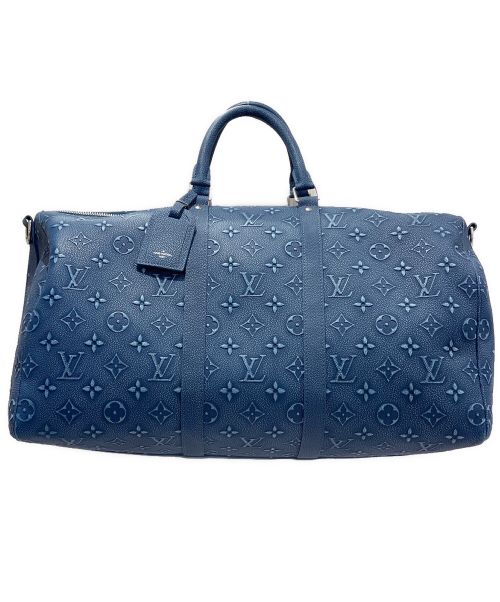 LOUIS VUITTON（ルイ ヴィトン）LOUIS VUITTON (ルイ ヴィトン) キーポルバンドリエール50 ブルー サイズ:50の古着・服飾アイテム