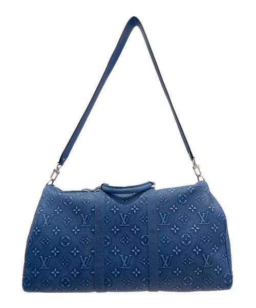 LOUIS VUITTON（ルイ ヴィトン）LOUIS VUITTON (ルイ ヴィトン) キーポルバンドリエール50 ブルー サイズ:50の古着・服飾アイテム