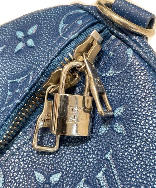 LOUIS VUITTON（ルイ ヴィトン）LOUIS VUITTON (ルイ ヴィトン) キーポルバンドリエール50 ブルー サイズ:50の古着・服飾アイテム