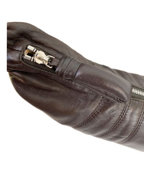 LEMAIRE（ルメール）LEMAIRE (ルメール) クロワッサンバッグ スモール ブラウン サイズ:スモールの古着・服飾アイテム