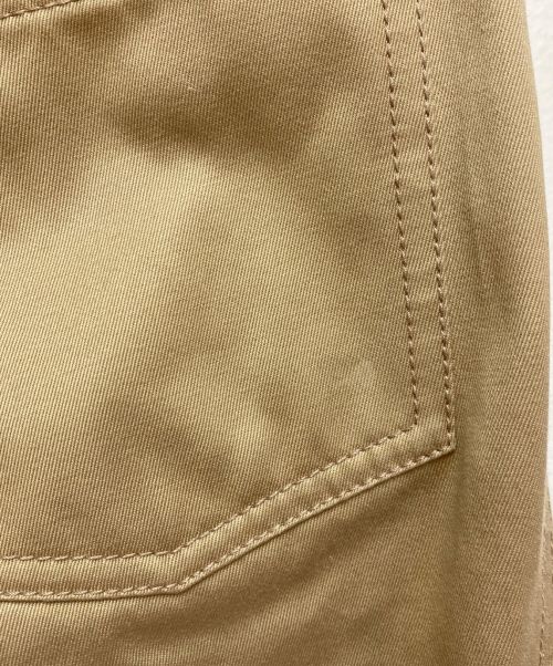 HERMES（エルメス）HERMES (エルメス) 7分丈パンツ ライトブラウン サイズ:Mの古着・服飾アイテム