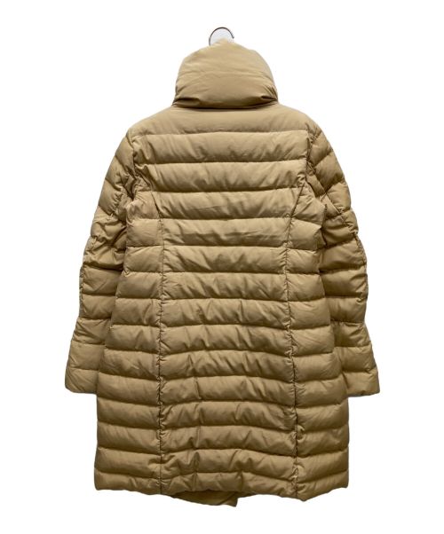 MONCLER（モンクレール）MONCLER (モンクレール) ダウンコート ベージュ サイズ:SIZE　1の古着・服飾アイテム