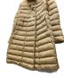 中古・古着 MONCLER (モンクレール) ダウンコート ベージュ サイズ:SIZE　1：26000円