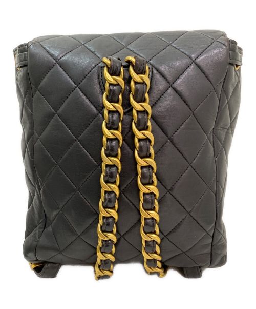 CHANEL（シャネル）CHANEL (シャネル) マトラッセリュック ブラックの古着・服飾アイテム