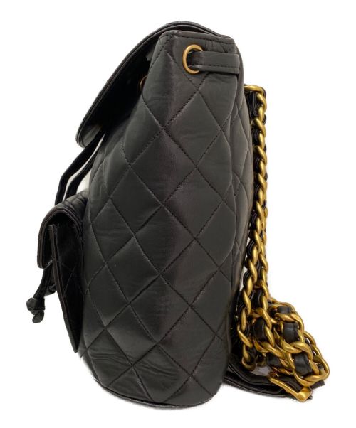 CHANEL（シャネル）CHANEL (シャネル) マトラッセリュック ブラックの古着・服飾アイテム
