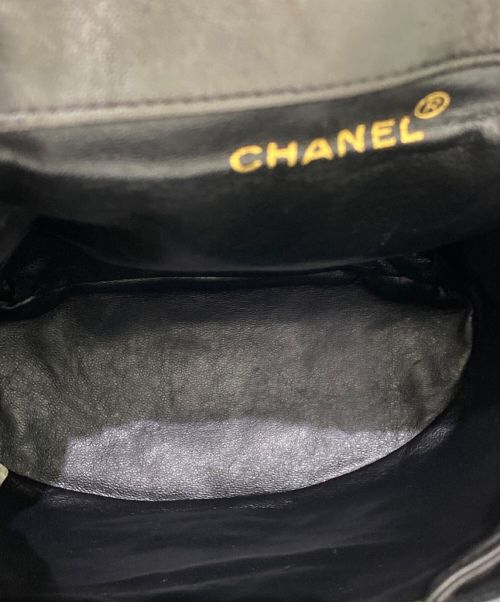 CHANEL（シャネル）CHANEL (シャネル) マトラッセリュック ブラックの古着・服飾アイテム