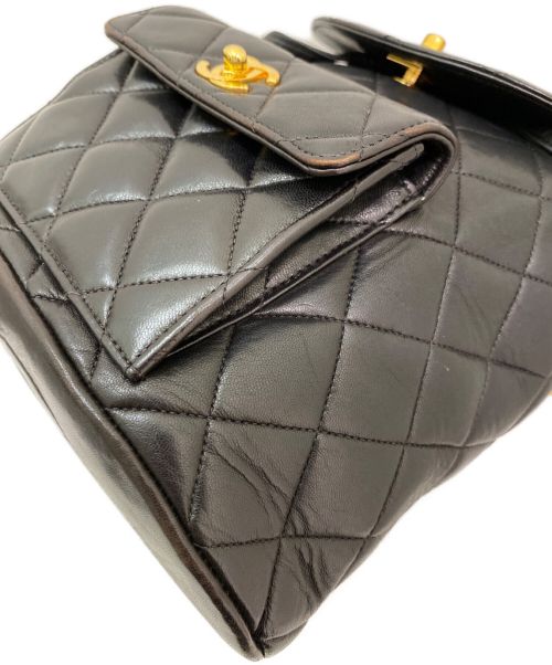 CHANEL（シャネル）CHANEL (シャネル) マトラッセリュック ブラックの古着・服飾アイテム