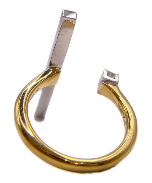 YON（ヨン）YON (ヨン) Essence Baguette Two Rows Ring サイズ:11号の古着・服飾アイテム