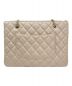 CHANEL (シャネル) マトラッセチェーンショルダーバッグ ベージュ：370000円