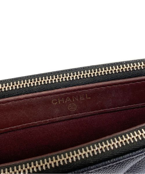CHANEL（シャネル）CHANEL (シャネル) チェーンウォレット ブラックの古着・服飾アイテム