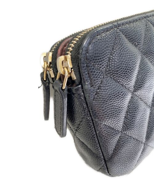 CHANEL（シャネル）CHANEL (シャネル) チェーンウォレット ブラックの古着・服飾アイテム