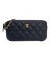 CHANEL（シャネル）の古着「チェーンウォレット」｜ブラック