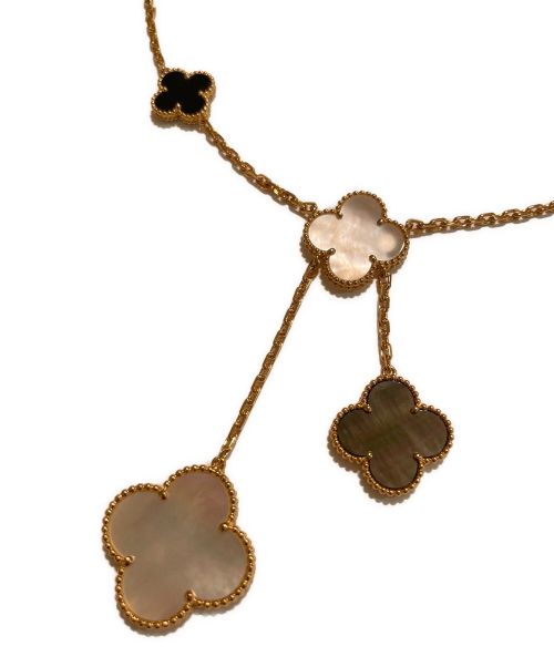 VAN CLEEF & ARPELS（ヴァンクリーフ＆アーペル）VAN CLEEF & ARPELS (ヴァンクリーフ＆アーペル) マジック アルハンブラ ネックレス6モチーフの古着・服飾アイテム