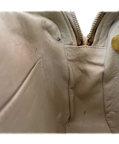 CHANEL（シャネル）CHANEL (シャネル) チェーンショルダーバッグ ベージュの古着・服飾アイテム