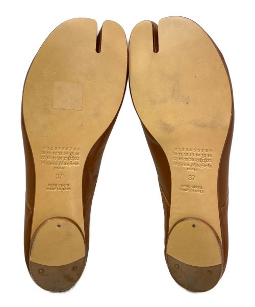 Maison Margiela（メゾンマルジェラ）Maison Margiela (メゾンマルジェラ) タビバレエシューズ ブラウン サイズ:37の古着・服飾アイテム
