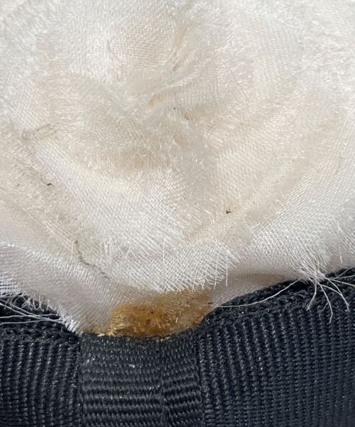 CHANEL（シャネル）CHANEL (シャネル) カメリアリボンパンプス ブラック サイズ:36の古着・服飾アイテム