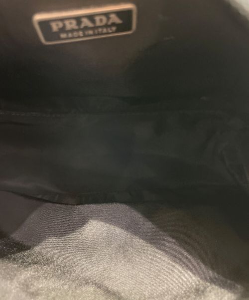 PRADA（プラダ）PRADA (プラダ) ワンハンドバッグ ブラックの古着・服飾アイテム