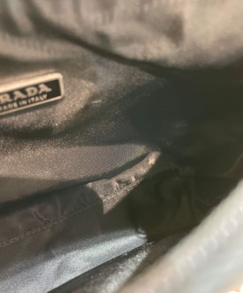 PRADA（プラダ）PRADA (プラダ) ワンハンドバッグ ブラックの古着・服飾アイテム