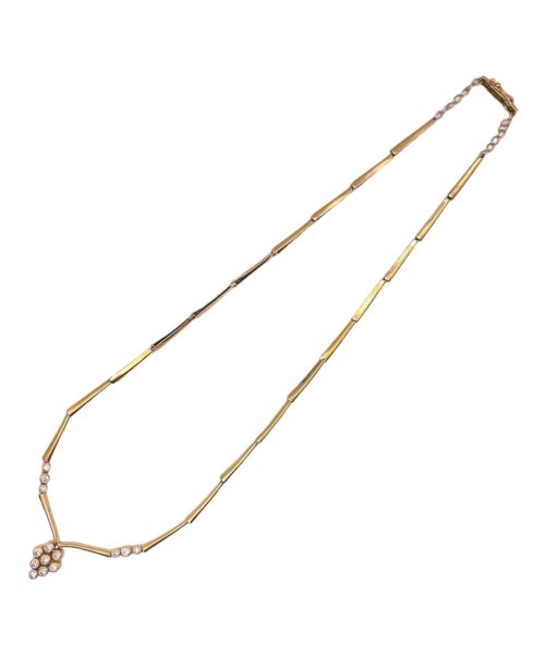 NO BRAND JEWELRY（ノーブランドジュエリー）NO BRAND JEWELRY (ノーブランドジュエリー) 14Pダイヤモンドネックレス サイズ:-の古着・服飾アイテム