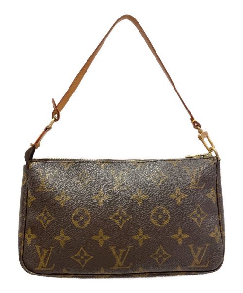 LOUIS VUITTON（ルイ ヴィトン）LOUIS VUITTON (ルイ ヴィトン) ショルダーポーチ/ポシェット・アクセソワール ブラウンの古着・服飾アイテム