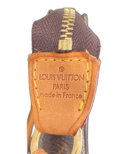 LOUIS VUITTON（ルイ ヴィトン）LOUIS VUITTON (ルイ ヴィトン) ショルダーポーチ/ポシェット・アクセソワール ブラウンの古着・服飾アイテム