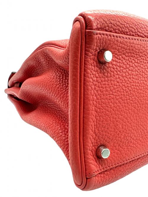 HERMES（エルメス）HERMES (エルメス) ケリー 35/シルバー金具/トリヨンクレマンス/ピンク系/□O刻印 ピンク系 サイズ:35の古着・服飾アイテム
