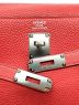 中古・古着 HERMES (エルメス) ケリー 35/シルバー金具/トリヨンクレマンス/ピンク系/□O刻印 ピンク系 サイズ:35：1200000円
