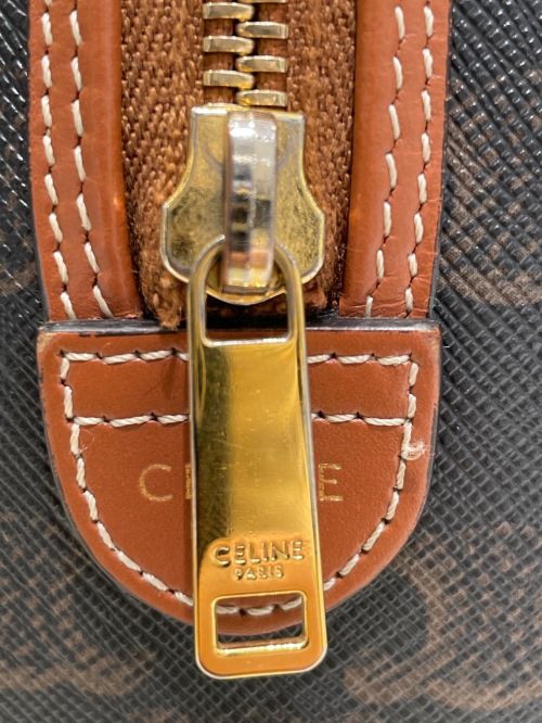 CELINE（セリーヌ）CELINE (セリーヌ) スモールボストン ブラウンの古着・服飾アイテム